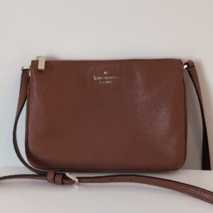 Kate Spade Chestnut Leather Crossbody Bag